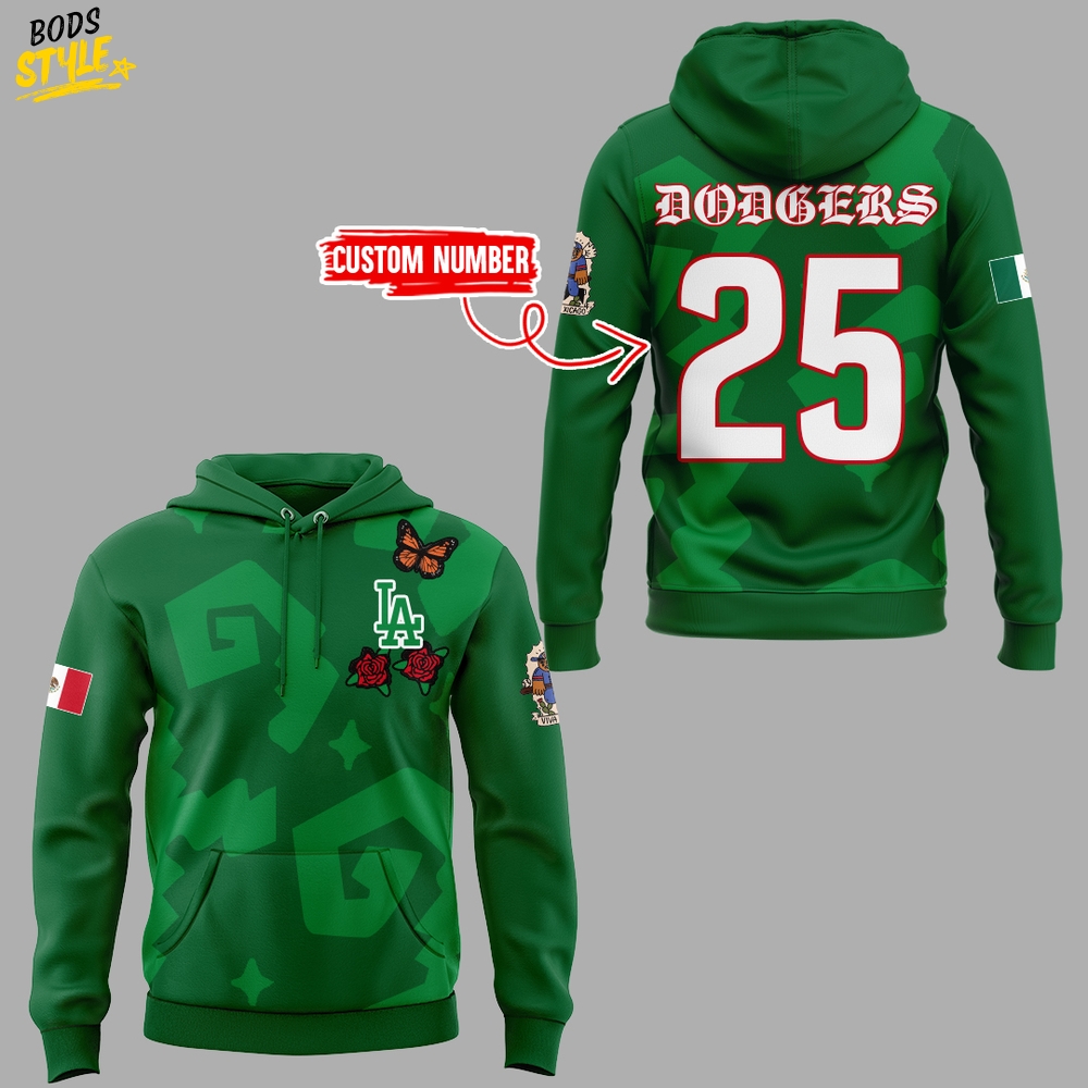 Los Angeles Dodgers Mexican Heritage Night "Viva Xicago" Personalized Hoodie Los Angeles Dodgers Mexican Heritage Night "Viva Xicago" Personalized Hoodie