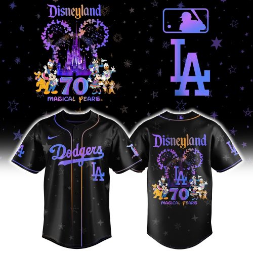 Los Angeles Dodgers x Disneyland 70th Baseball Jersey