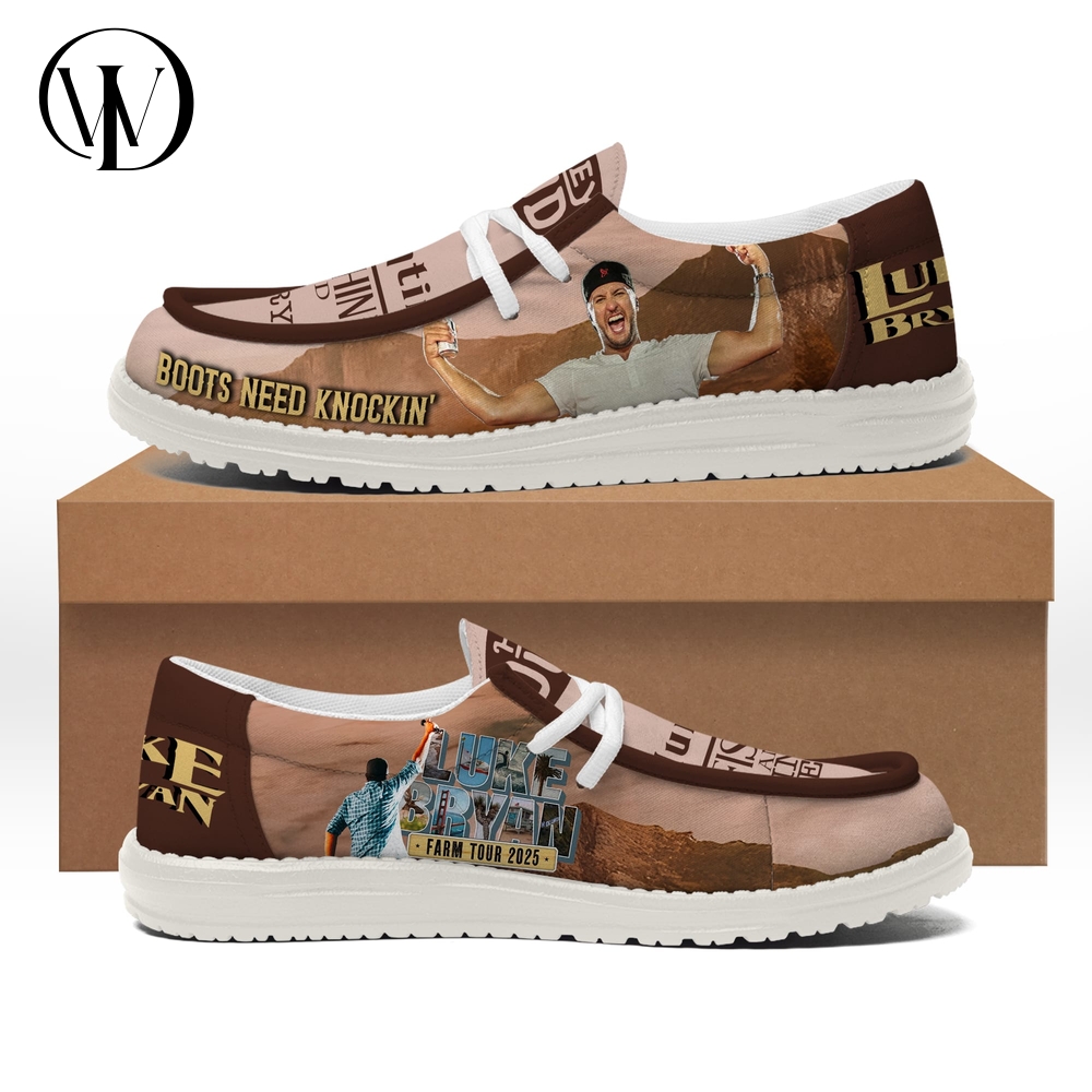 Luke Bryan "Hunting Fishing Loving Everyday" Loafer Shoes Luke Bryan "Hunting Fishing Loving Everyday" Loafer Shoes