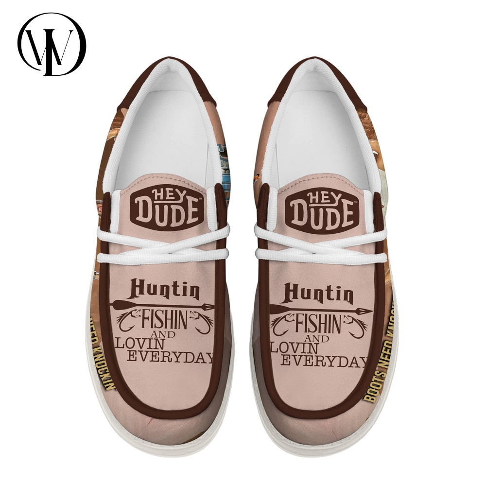 Luke Bryan "Hunting Fishing Loving Everyday" Loafer Shoes Luke Bryan "Hunting Fishing Loving Everyday" Loafer Shoes