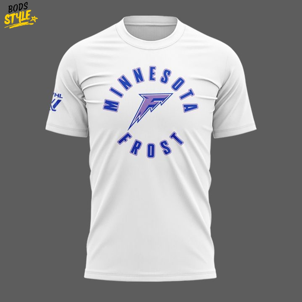Minnesota Frost Unisex Bauer Circle Logo Shirt Minnesota Frost Unisex Bauer Circle Logo Shirt