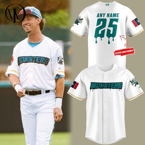 Mississippi Mud Monsters Special New 2025 White Baseball Jersey