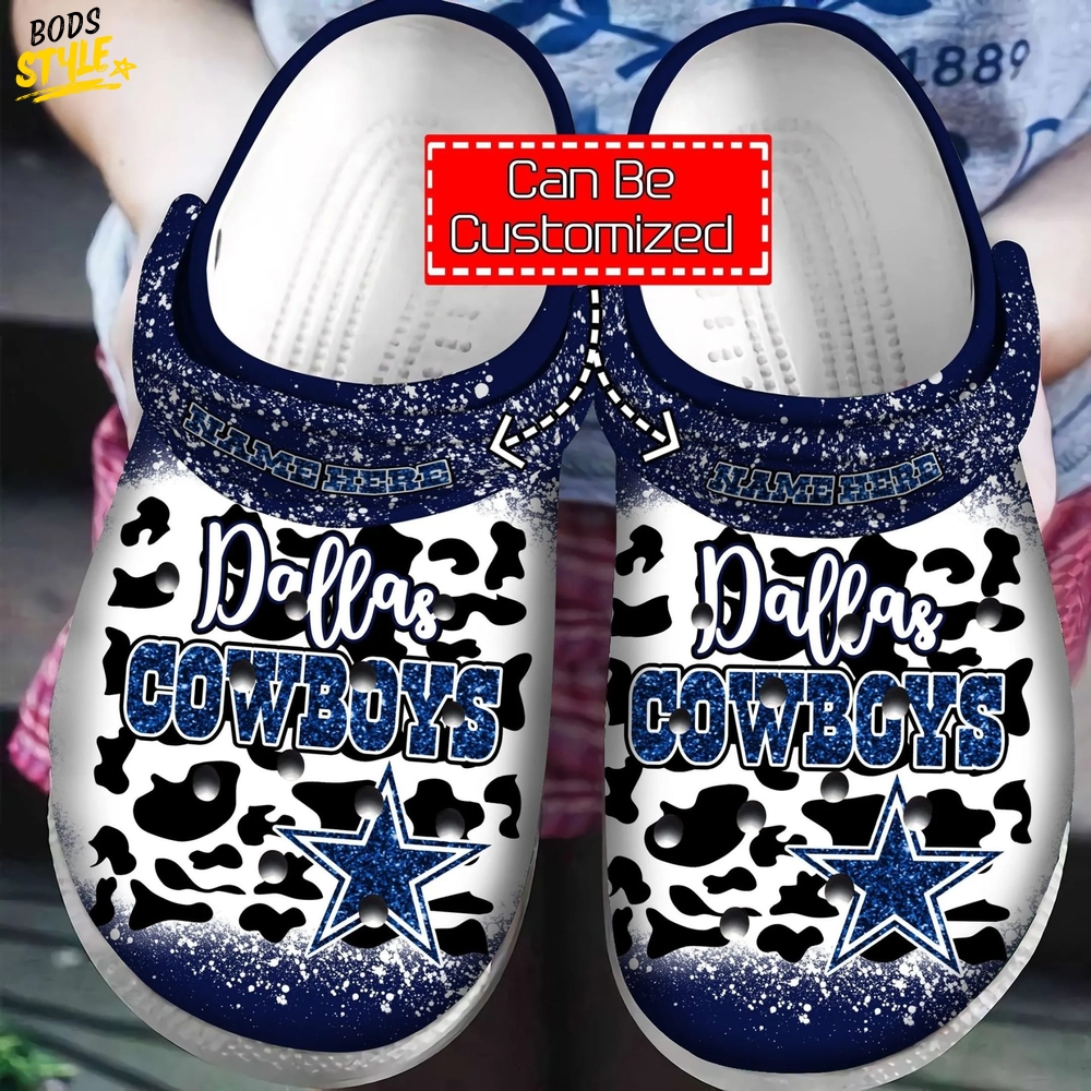 Nfl Dallas Cowboys Custom Name Limited Crocs Clogs Shoes Nfl Dallas Cowboys Custom Name Limited Crocs Clogs Shoes