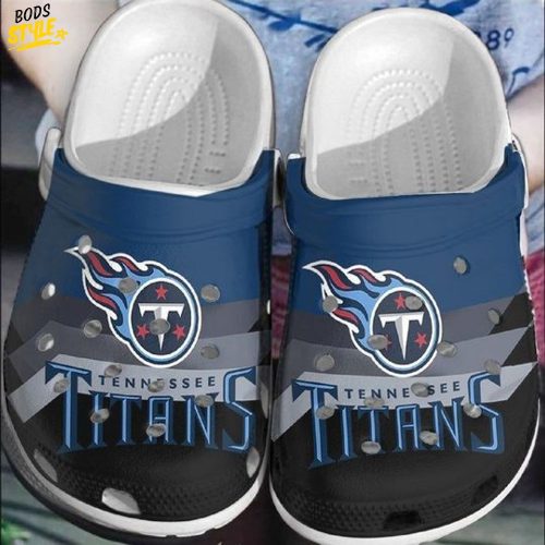 Nfl Tennessee Titans Logo Crocs Clogs Shoes