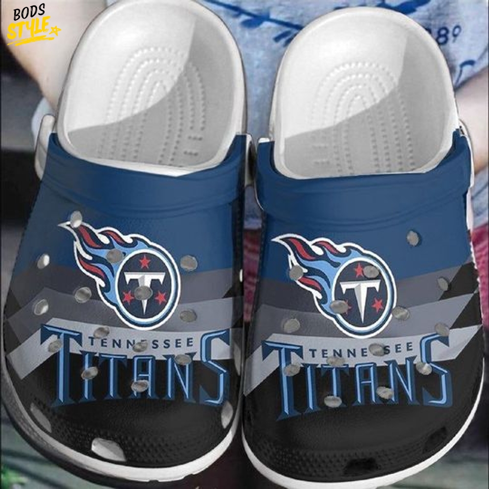 Nfl Tennessee Titans Logo Crocs Clogs Shoes Nfl Tennessee Titans Logo Crocs Clogs Shoes