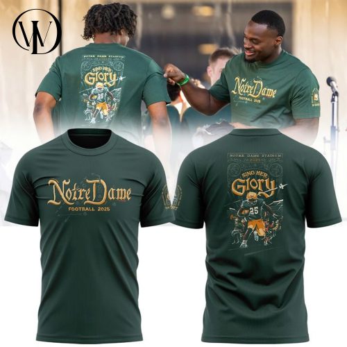 Notre Dame Fighting Irish “Sing her Glory” Special New 2025 Tee