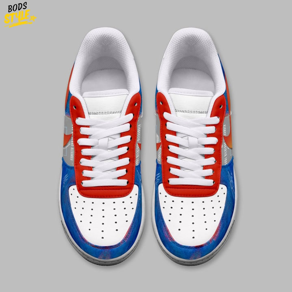 Oklahoma City Thunder Shai Gilgeous-Alexander MVP NBA Special Air Force 1 Sneaker Oklahoma City Thunder Shai Gilgeous-Alexander MVP NBA Special Air Force 1 Sneaker