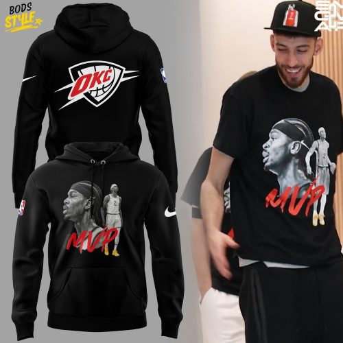 Oklahoma City Thunder x The MVP NBA 2024-2025 Black Hoodie