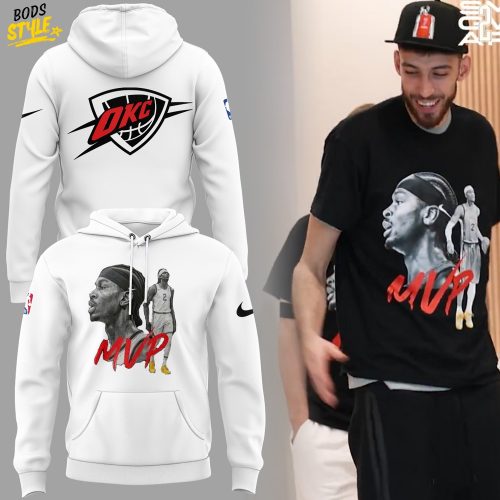 Oklahoma City Thunder x The MVP NBA 2024-2025 White Hoodie