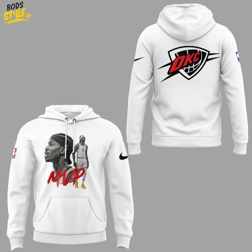 Oklahoma City Thunder x The MVP NBA 2024-2025 White Hoodie