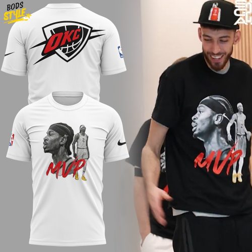 Oklahoma City Thunder x The MVP NBA 2024-2025 White Shirt