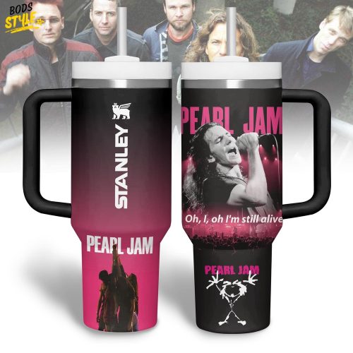 Pearl Jam Tour 2025 Special Tumbler 40oz with Handle