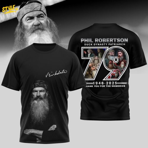 Phil Robertson Duck Dynasty Patriarch 2025 For The Memories Shirt