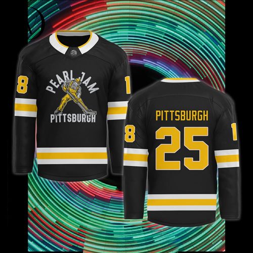 Pittsburgh Penguins x Pearl Jam “Dark Matter Tour” Special Hockey Jersey