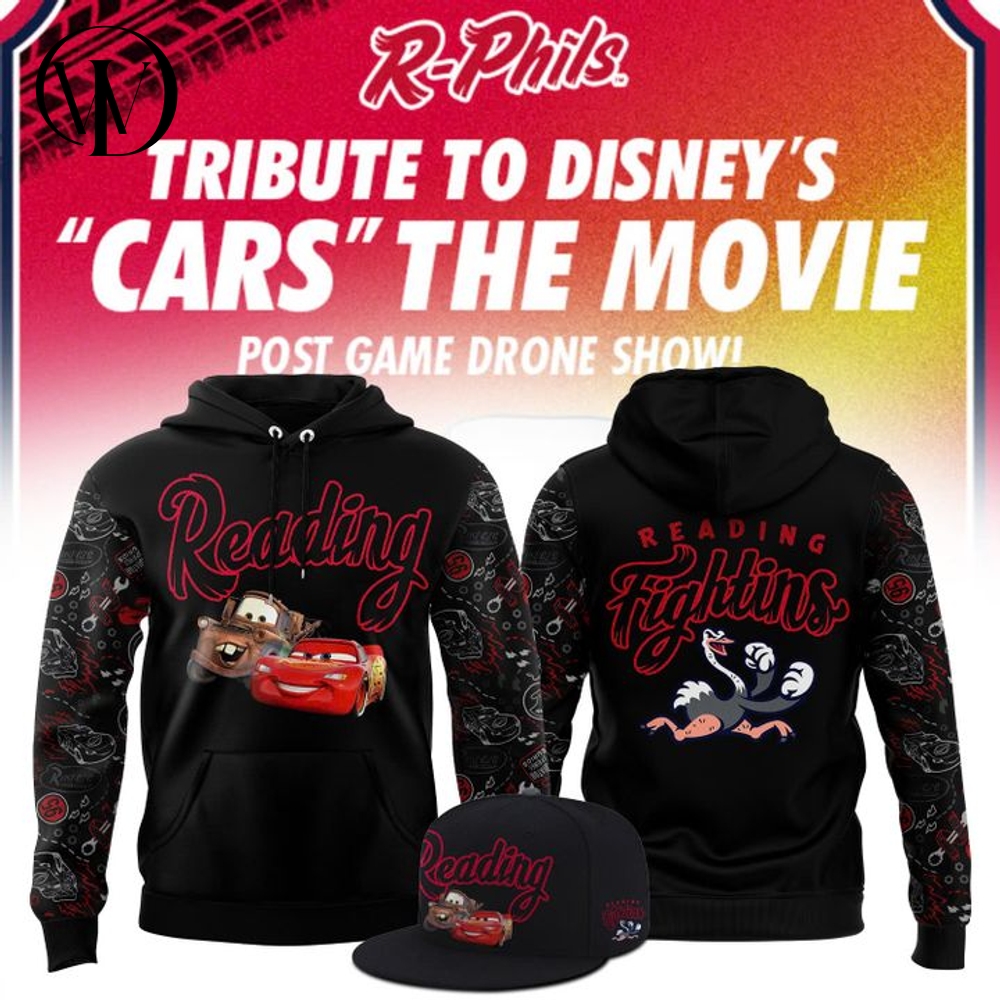 Reading Fightin Phils x Cars Movie Special Hoodie Reading Fightin Phils x Cars Movie Special Hoodie