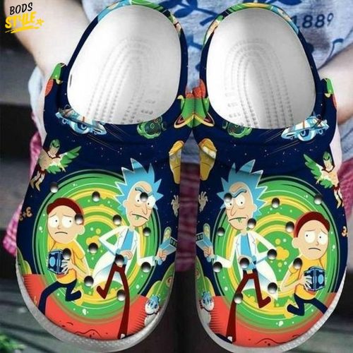 Rick And Morty Movie Character Crocs Clogs Shoes