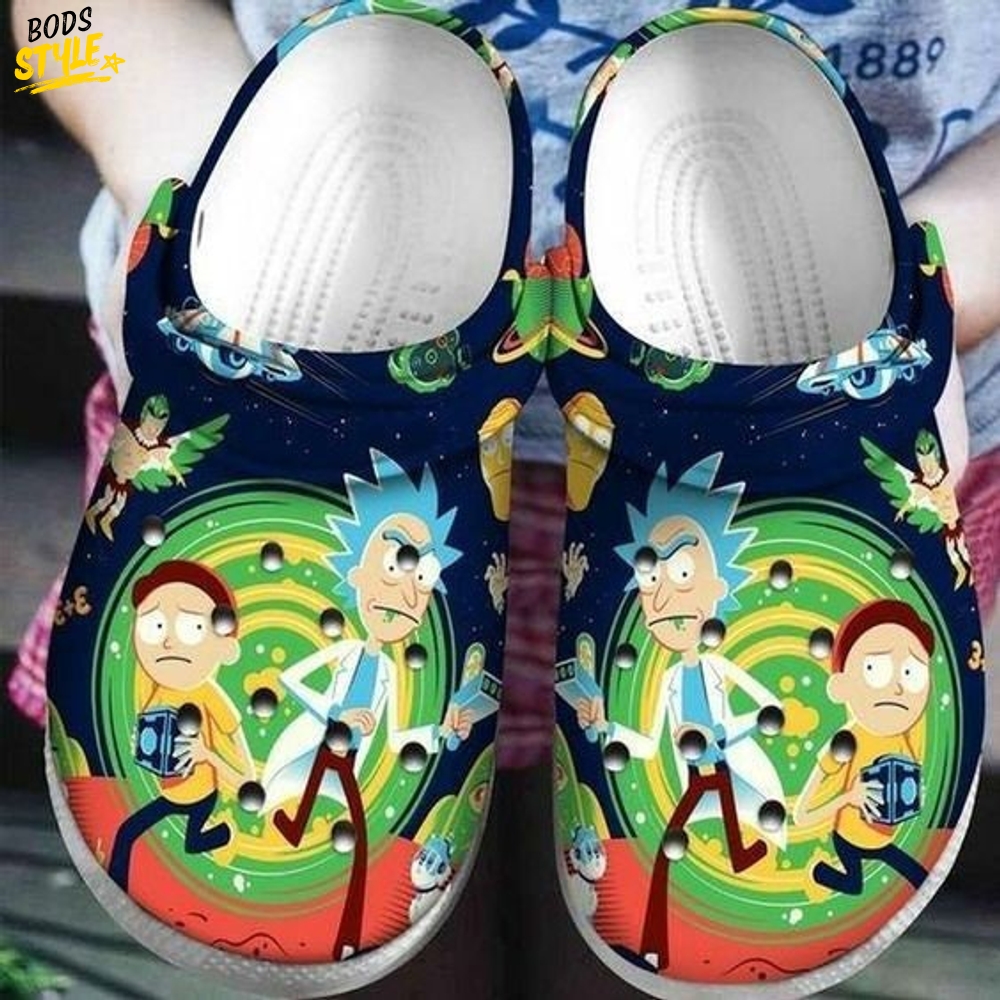 Rick And Morty Movie Character Crocs Clogs Shoes Rick And Morty Movie Character Crocs Clogs Shoes