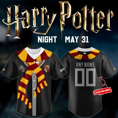 Rocket City Trash Pandas x Harry Potter Night 2025 Personalized Baseball Jersey