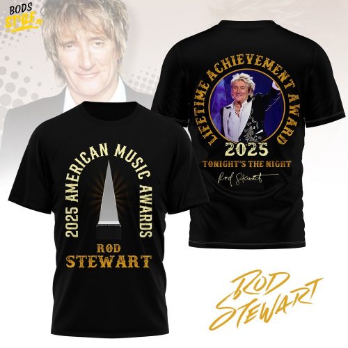 Rod Stewart 2025 American Music Awards Shirt