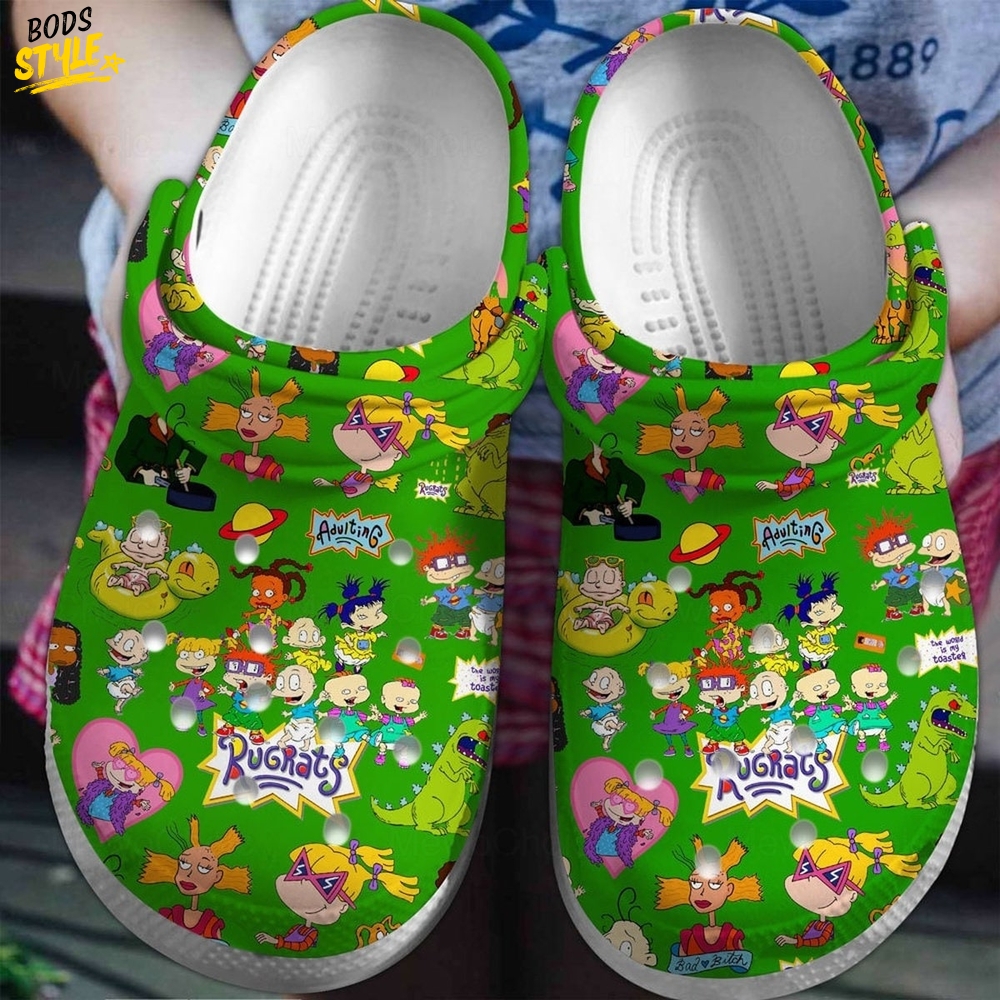 Rugrats Mens Crocs Clogs Shoes Rugrats Mens Crocs Clogs Shoes