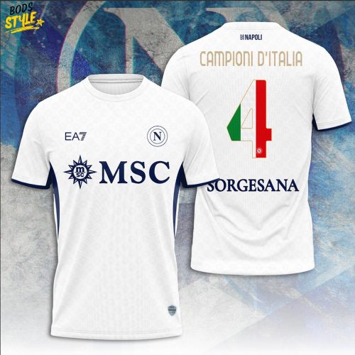 SSC Napoli Campione DÃ¢ÂÂItalia 2025 Shirt