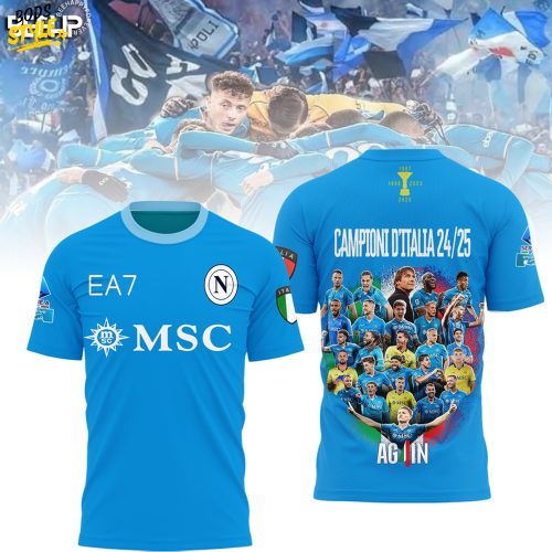 SSC Napoli Campione DÃ¢ÂÂItalia Limited Edition Shirt