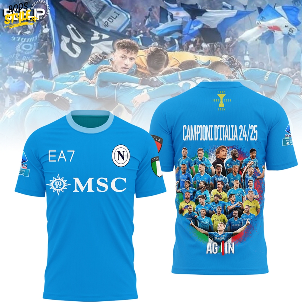 SSC Napoli Campione DâÂÂItalia Limited Edition Shirt SSC Napoli Campione DâÂÂItalia Limited Edition Shirt