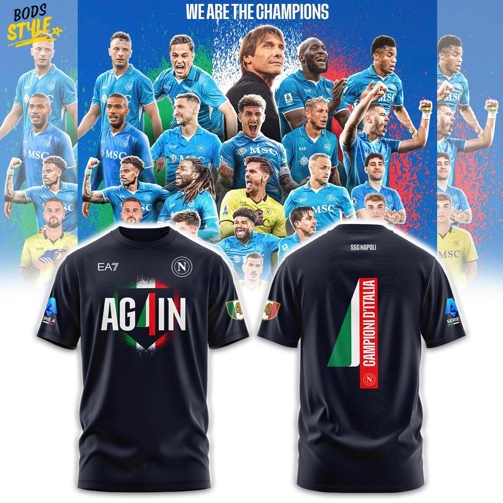 SSC Napoli Campioni d'Italia Special Tee SSC Napoli Campioni d'Italia Special Tee