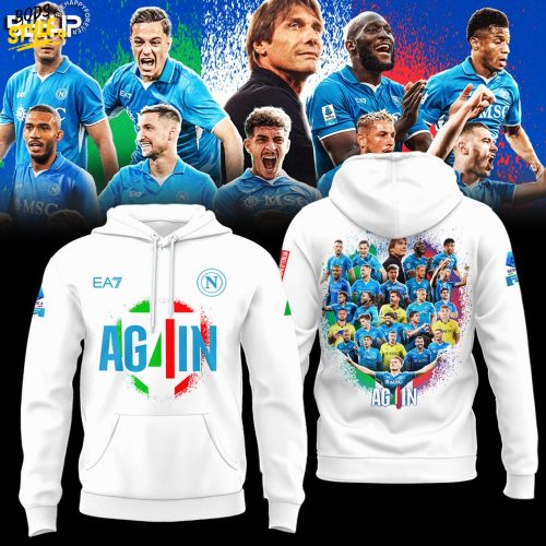 SSC Napoli We Are The Champions 2025 Hoodie