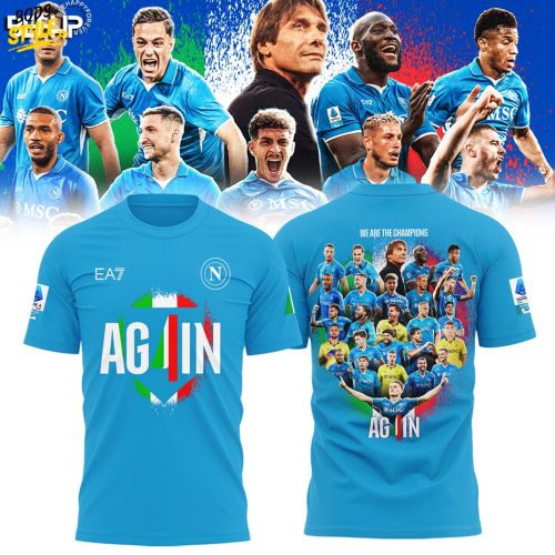 SSC Napoli We Are The Champions 2025 Shirt