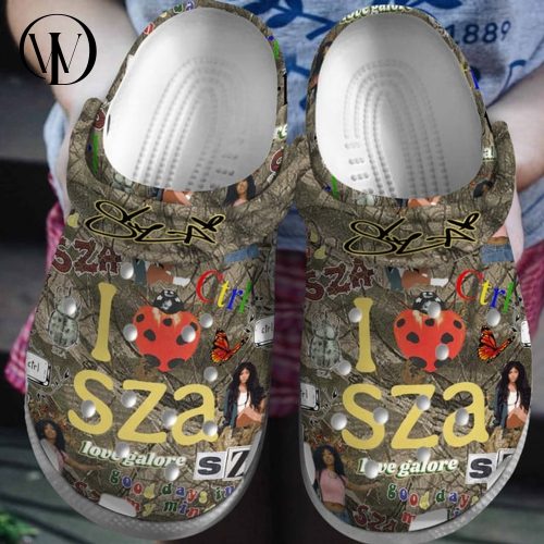 SZA Grand National Tour Camo Crocs Shoes