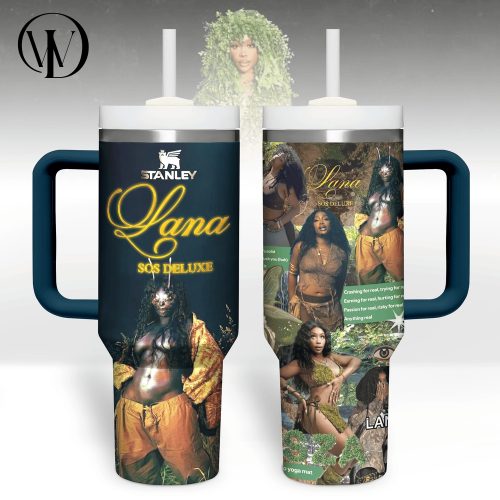 SZA Lana SOS Deluxe Tumbler 40oz with Handle