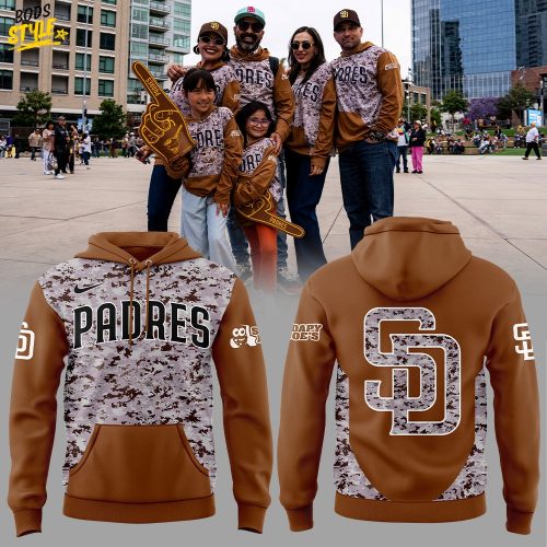 San Diego Padres Military Gift For Fans 2025 Hoodie Set