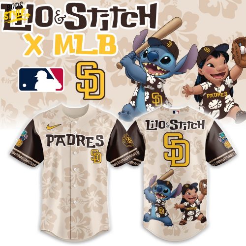 San Diego Padres x Lilo & Stitch 2025 Baseball Jersey