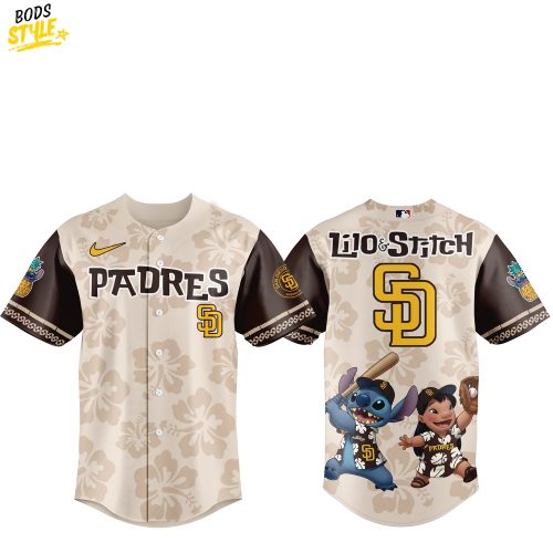 San Diego Padres x Lilo & Stitch 2025 Baseball Jersey