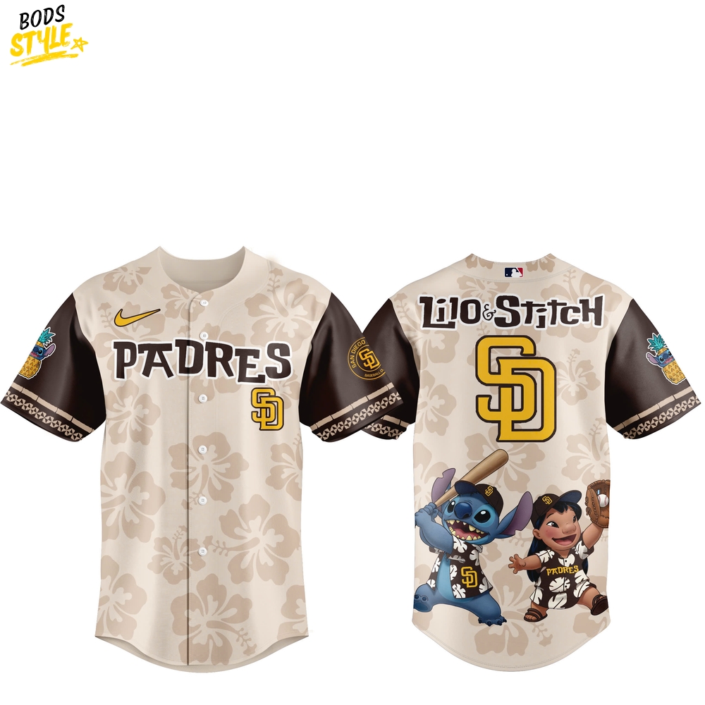 San Diego Padres x Lilo & Stitch 2025 Baseball Jersey San Diego Padres x Lilo & Stitch 2025 Baseball Jersey
