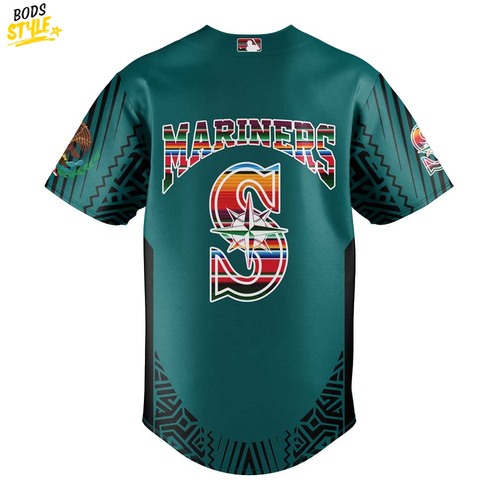 Seattle Mariners Mexican Heritage Night Green Jersey Limited Edition Seattle Mariners Mexican Heritage Night Green Jersey Limited Edition