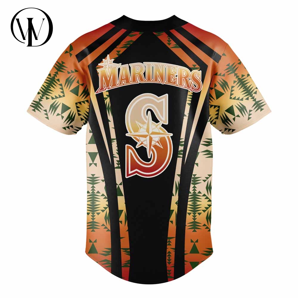 Seattle Mariners Native American Heritage Special Baseball Jersey Seattle Mariners Native American Heritage Special Baseball Jersey