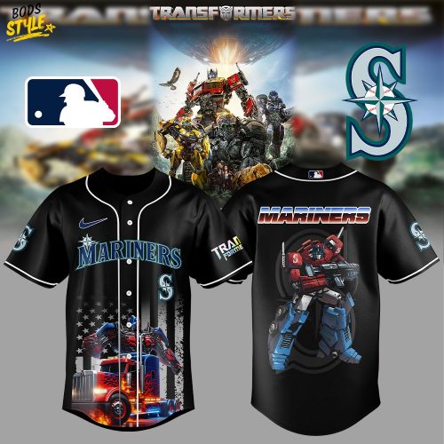 Seattle Mariners Transformers Optimus Prime Jersey