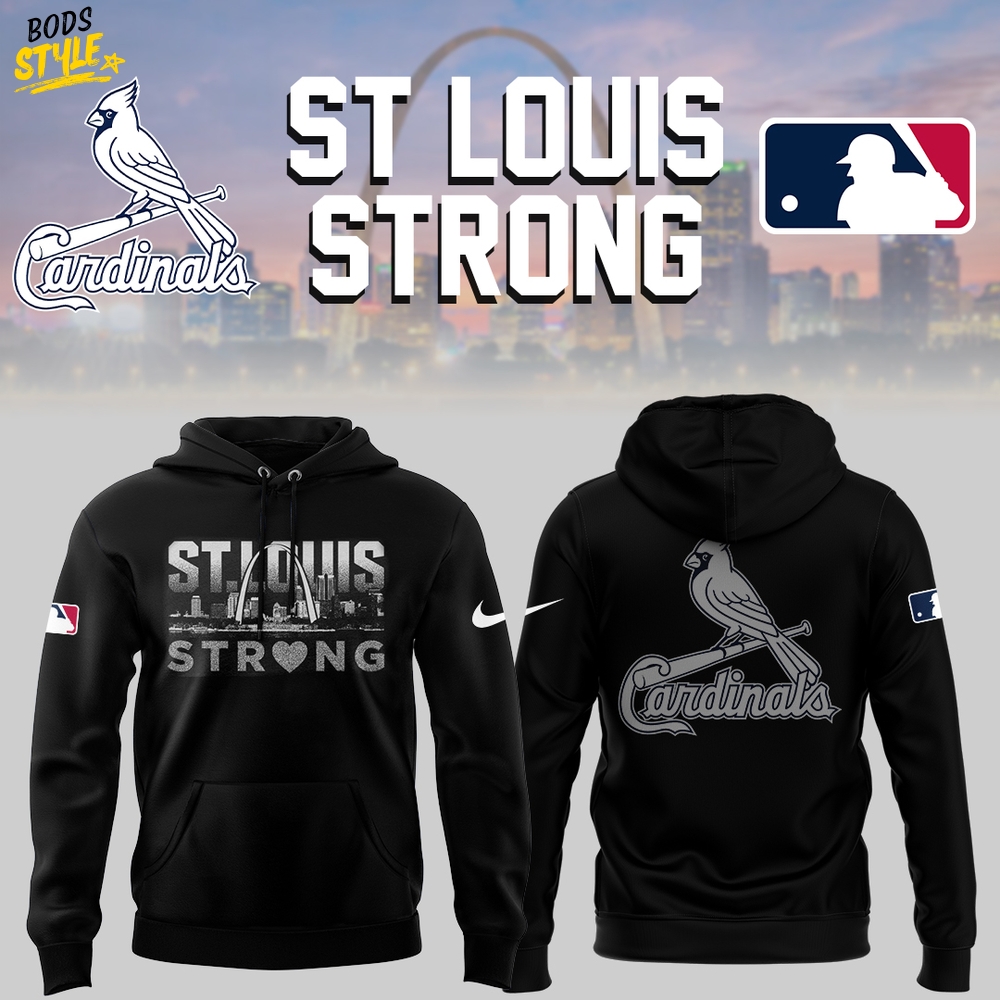 St. Louis Cardinals x St Louis Strong 2025 Special Hoodie St. Louis Cardinals x St Louis Strong 2025 Special Hoodie