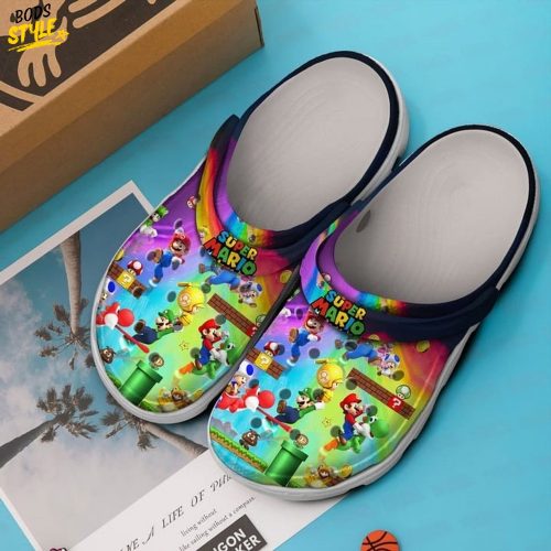 Super Mario Baseballs Crocs Clogs Shoes