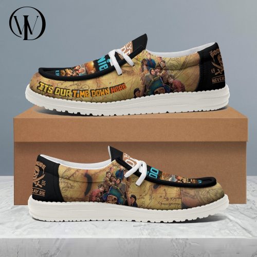 The Goonies “It’s Our Time Down Here” Loafer Shoes