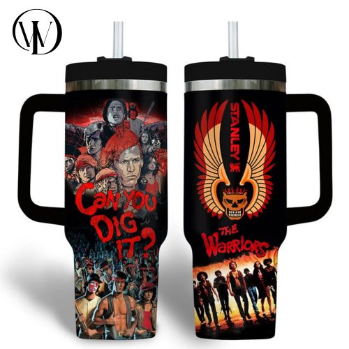 The Warriors “Can You Dig It?” Special Tumbler 40oz with Handle