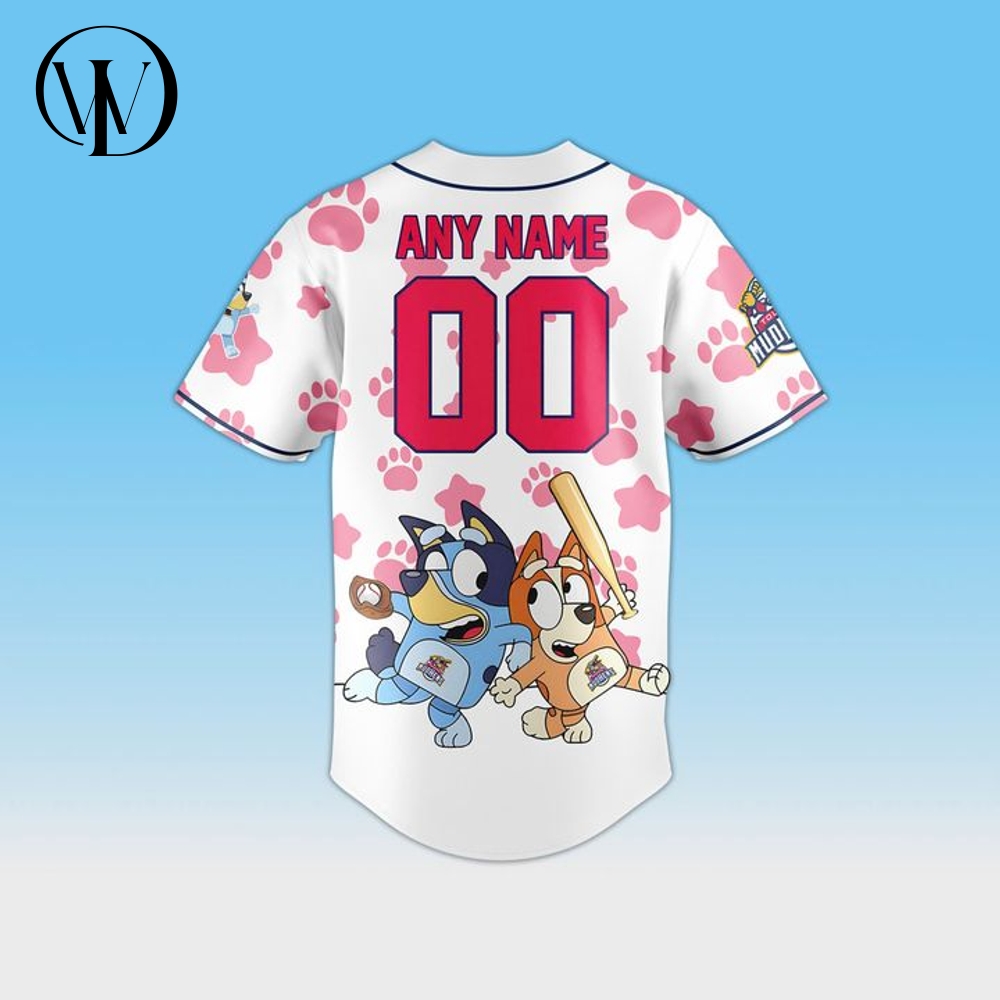 Toledo Mud Hens x Bluey Night 2025 Personalized Baseball Jersey Toledo Mud Hens x Bluey Night 2025 Personalized Baseball Jersey