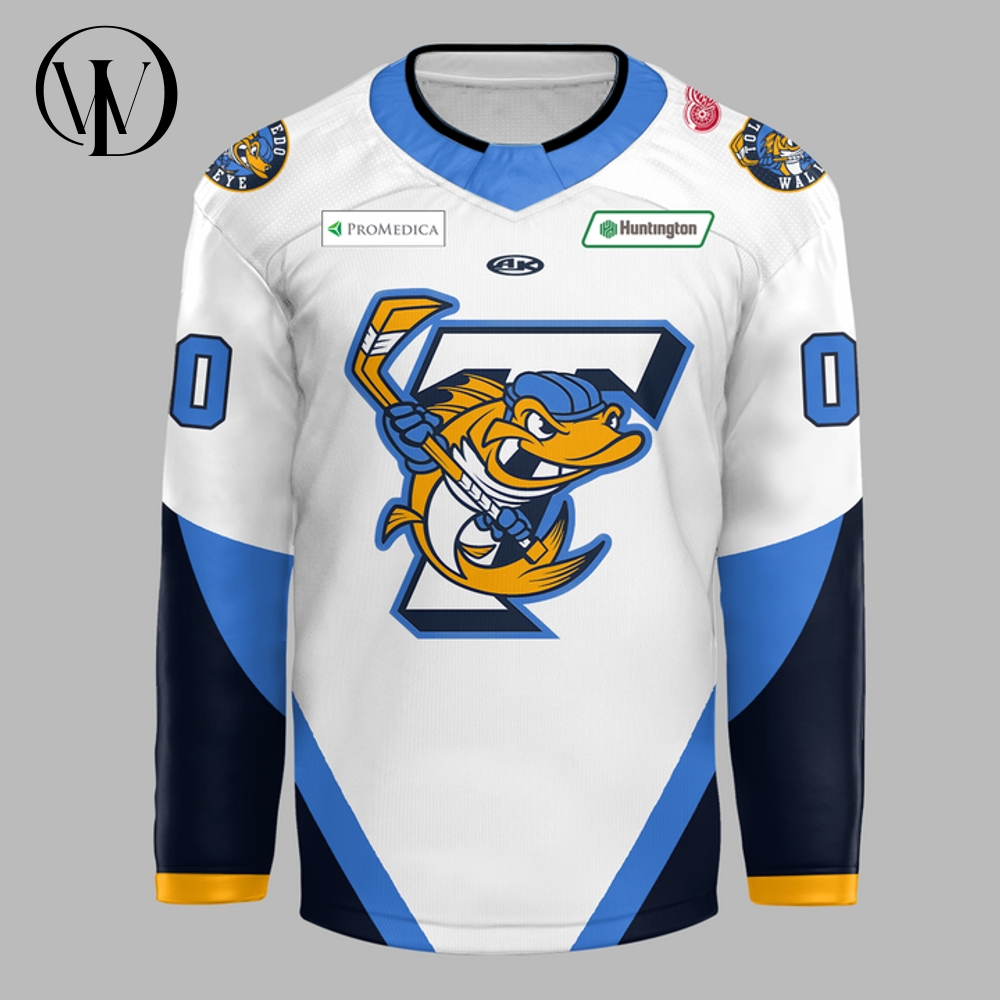 Toledo Walleye Kelly Cup 2025 Personalized White Hockey Jersey Toledo Walleye Kelly Cup 2025 Personalized White Hockey Jersey