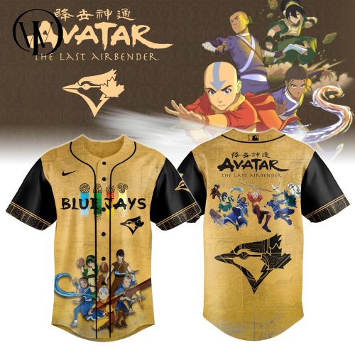 Toronto Blue Jays Avatar The Last Airbender Baseball Jersey
