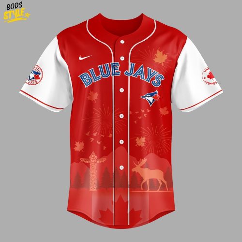 Toronto Blue Jays x Happy Canada Day 2025 Baseball Jersey
