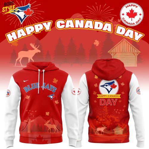Toronto Blue Jays x Happy Canada Day 2025 Hoodie Set