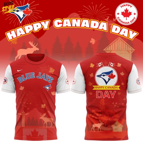 Toronto Blue Jays x Happy Canada Day 2025 Shirt