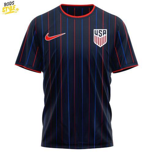 USA 2025 Personalized Heartbeat Away Stadium Soccer Jersey